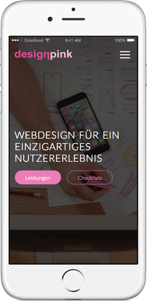 designppink on iPone